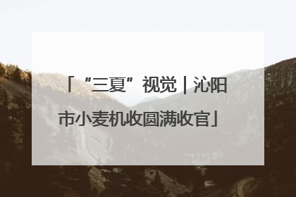 “三夏”视觉｜沁阳市小麦机收圆满收官
