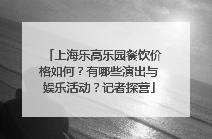 上海乐高乐园餐饮价格如何？有哪些演出与娱乐活动？记者探营
