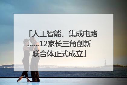 人工智能、集成电路……12家长三角创新联合体正式成立