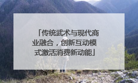 传统武术与现代商业融合，创新互动模式激活消费新动能