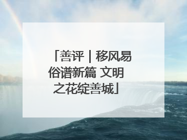 善评｜移风易俗谱新篇 文明之花绽善城