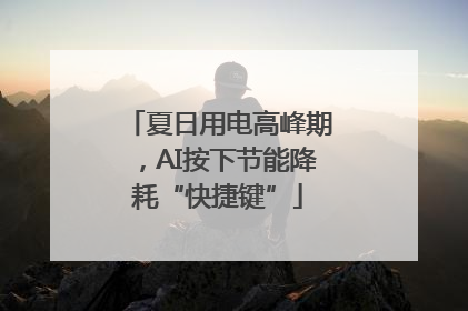 夏日用电高峰期，AI按下节能降耗“快捷键”