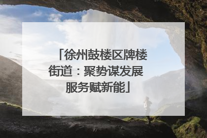 徐州鼓楼区牌楼街道：聚势谋发展 服务赋新能