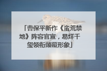 曹保平新作《蛮荒禁地》阵容官宣，易烊千玺领衔颠覆形象