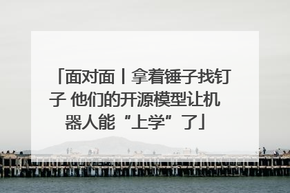 面对面丨拿着锤子找钉子 他们的开源模型让机器人能“上学”了