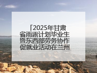 2025年甘肃省雨露计划毕业生暨东西部劳务协作促就业活动在兰州新区举办